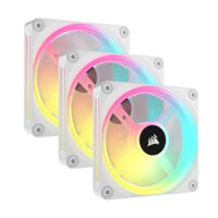 Quạt Máy Tính Corsair iCUE LINK QX120 RGB White - Starter Kit (CO-9051006-WW)