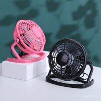 Quạt mini 4inch USB, quạt điện nhựa, quạt di động im lặng cho ký túc xá sinh viên, văn phòng, máy tính nhỏ