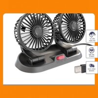 Quạt mini 5V, 12v, 24v xoay 360 tiện ích trên ô tô, xe hơi, bàn làm việc, cổng - 𝐓𝐑𝐔𝐍𝐆 𝐀𝐔𝐓𝐎
