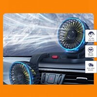 Quạt mini 5V, 12v, 24v xoay 360 tiện ích trên ô tô, xe hơi, bàn làm việc, cổng - Ô TÔ BAY