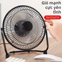 Quạt mini 8inch độ, quạt điện nhỏ cho ký túc xá sinh viên, giường, văn phòng, bàn làm việc