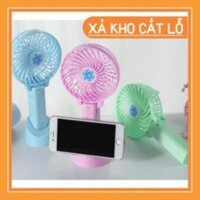 Quạt mini cầm tay 1200mAh GIÁ TỐT 3 chế độ gió 💕 quạt mini sạc usb cầm tay có đế để bàn