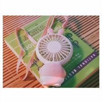 Quạt mini cầm tay hình thỏ