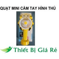 QUẠT MINI CẦM TAY HÌNH THÚ