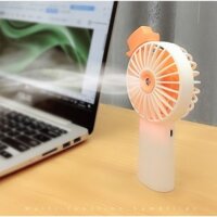 Quạt Mini Cầm Tay Phun Sương - Quạt Mini Để Bàn
