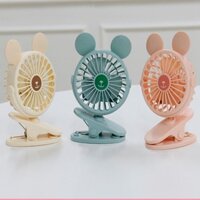 Quạt mini cầm tay tích điện 3 chế độ gió có đế để bàn tiện lợi sạc USB nhanh chóng