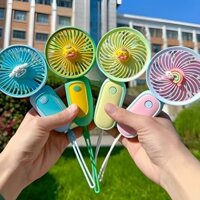 Quạt mini cầm tay tiện lợi có logo hình thú