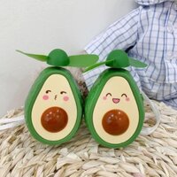 Quạt mini cầm tay trai bơ cute