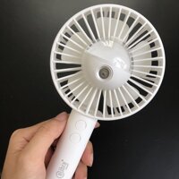 Quạt mini chính hãng Calibra CQ-F001 - quạt cầm tay phun sương - Trắng