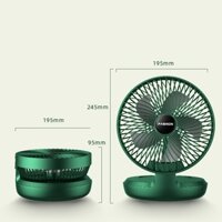 Quạt mini  để bàn Fashion 5W, 3 chế độ gió cực mát( cắm dây khi dùng)