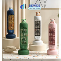 Quạt mini để bàn mới DEMIDE a Quạt tích điện sạc usb dành cho sinh viên học sinh thiết kế dễ thương