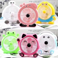 Quạt mini để bàn, quạt để bàn mini nhỏ gọn hình thú dễ thương