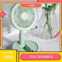 Quạt Mini Để Bàn Sạc Tích Điện Gấp Gọn USB Fan A9, Siêu Tiện Dụng Cho Mùa Hè 2021