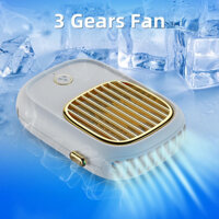 Quạt mini đeo cổ tiện lợi TEKKIN TI-528 pin 2000mah có thể sạc lại