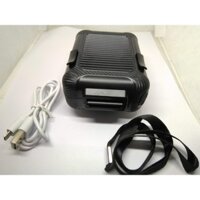 Quạt mini đeo thắt lưng, đeo cổ, kiêm sạc dự phòng 6000mAh