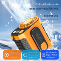 Quạt Mini Đeo Thắt Lưng M336- Quạt Làm Mát Lưng. Chạy Liên Tục 15-48h. Tích Hợp Sạc Dự Phòng 10000mAh. BH 6 Tháng quạt đeo thắt lưng