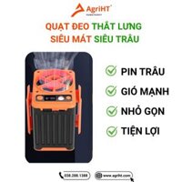 Quạt Mini Đeo Thắt Lưng Siêu Mát Siêu Trâu