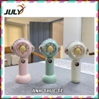 QUẠT MINI FAN DM-53 CẦM TAY PHUN SƯƠNG - JL - MÀU NGẪU NHIÊN tiện lợi [BẢO HÀNH VÀ ĐỔI TRẢ]