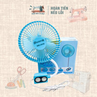 Quạt mini gắn bàn máy may có nam châm | TIỆM MAY BÍ NGÔ