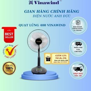 Quạt lửng Vinawind QĐM400ĐK (QĐM400-ĐK/ QĐM-400ĐK) - 48W