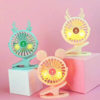 Quạt mini, quạt cầm tay Minefan hình tai thú 3 màu đáng yêu [Keroshop]