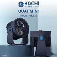 Quạt mini, quạt nhỏ tích điện Kachi MK372