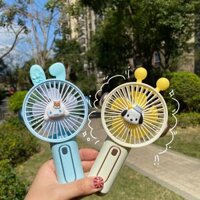 Quạt mini tay cầm tai thỏ TMD010- thùng 144 chiếc