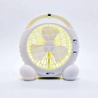 Quạt Mini Tích Điện Cầm Tay Có Đế Để Bàn Tích Điện Cực Lâu - Quạt Tích Điện Siêu Tiện Lợi