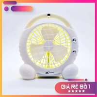 Quạt Mini Tích Điện Cầm Tay Có Đế Để Bàn Tích Điện Cực Lâu - Quạt Tích Điện Siêu Tiện Lợi