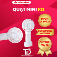 Quạt Mini Tích Điện Cầm Tay Ho.co F11 & Lanex LLS-F01 & LLS S-5 - HOT 2020 Quạt Gió 3 Mức Độ-Pin Bền Nhỏ Gọn - Linh Hoạt