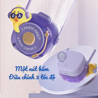 Quạt mini tích điện đeo cổ cho bé siêu dễ thương sạc pin usb hot trend năm 2024