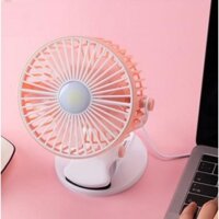 Quạt mini tích điện kẹp bàn siêu mát