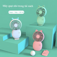 Quạt mini USB bỏ túi mùa hè quạt cầm tay quạt điện để bàn hoạt hình