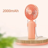 Quạt mini YOOBAO F6 cao cấp, quạt nhỏ, gọn cầm tay,tặng dây đeo,Lỗi 1 đổi 1 trong 1tháng, BH 12 THÁNG