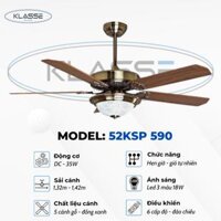 Quạt một đèn Klasse 52KSP 590