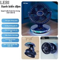 Quạt ngủ Mini cầm tay có thể sạc lại quạt nhỏ cắm trại ngoài trời treo tường quạt điện nhỏ