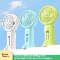 Quạt nhỏ cầm tay dành cho doanh nhân, quạt cầm tay mini cầm tay, quạt điện nhỏ ngoài trời USB có thể sạc lại