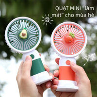 Quạt nhỏ cầm tay sạc usb Mini dễ thương