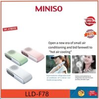 Quạt nhỏ làm mát cầm tay MINISO LLD-F78, thiết bị làm mát ngoài trời im lặng và tiện lợi USB di động