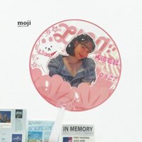 Quạt nhựa cầm tay idol BLACKPINK Lisa seashell 0327