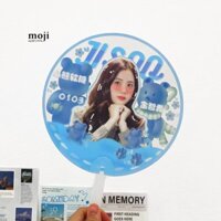 Quạt nhựa cầm tay idol BLACKPINK Jisoo baby bear 0103