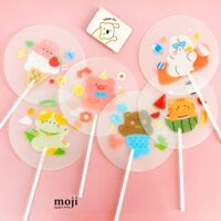Quạt nhựa cầm tay MJ Cute animal summer time