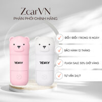 Quạt nhựa cầm tay REKKY RE003 cánh quạt tự động ngừng khi bị tác động giúp an toàn khi sử dụng, quạt chạy êm gió mát