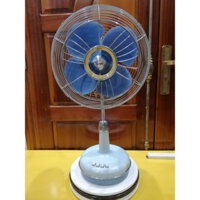 Quạt nội địa Nhật Toshiba xoáy HE (8418190) cánh đục 30cm, đế xoay, dây rút, toàn thân gang sắt (cánh nhựa)