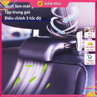 Quạt ô tô 12V dạng cố định trên ghế tựa dầu ô tô, chất liệu AVS tốc độ gió mạnh, giúp tài xế luôn thoải mái khi lái
