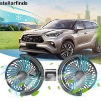 Quạt ô tô hai đầu QWDLID, Quạt ngồi ô tô nhiều tốc độ yên tĩnh, làm mát chạy bằng USB Xe tải quạt điện màu đen mạnh mẽ