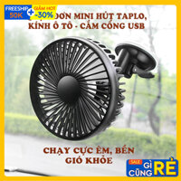Quạt ô tô mini 3 tốc độ, tiếng ồn thấp hỗ trợ làm điều hòa xe hơi