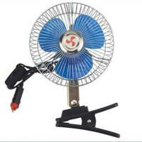 Quạt ô tô thông gió 12v và 24v loại 1 lồng quạt inox bảo hành 6 tháng
