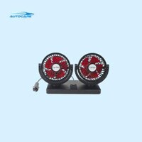 Quạt ô tô USB 12V 24V xoay 360 độ gió mạnh dùng cho xe hơi phổ thông
