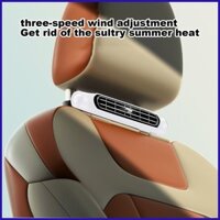 Quạt Ô Tô USB Quạt Ô Tô USB Sạc Cooler Đôi Turbo Ghế Ô Tô Quạt 3 Cấp Có Thể Điều Chỉnh Cho Ô Tô Xe Tải Bán Tải roppvn